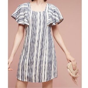 Akemi + Kin x Anthropologie Jovanie Stripe Terry Dress